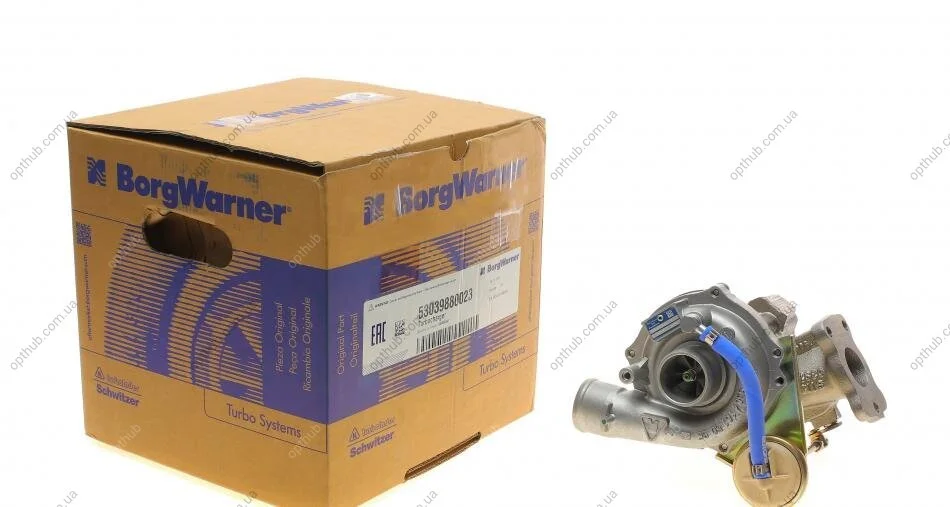 Турбіна Citroen Berlingo 2.0HDI 02- (90PS) BorgWarner 53039880023 (фото 1)