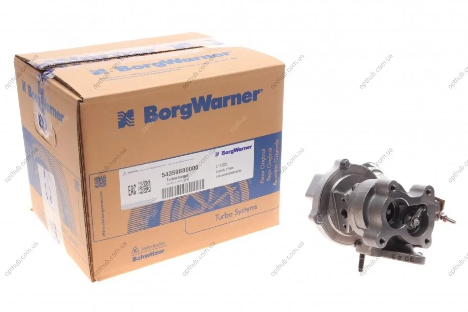 Турбокомпресор BORGWARNER BorgWarner 5435 988 0000 (фото 1)