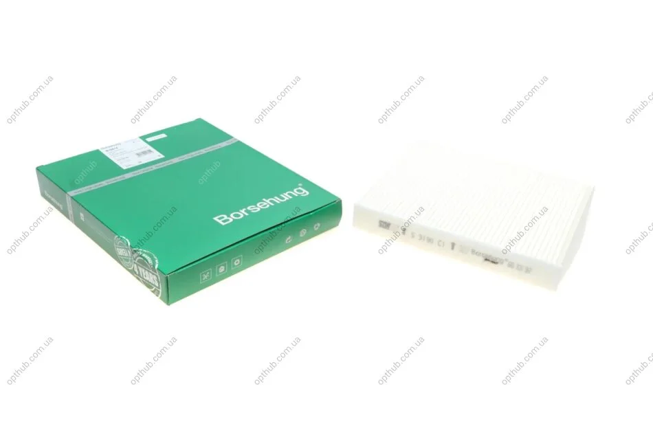 Фільтр салону Skoda Fabia/Roomster/VW Polo 99-10 BORSEHUNG UA63 Borsehung B10514 (фото 1)
