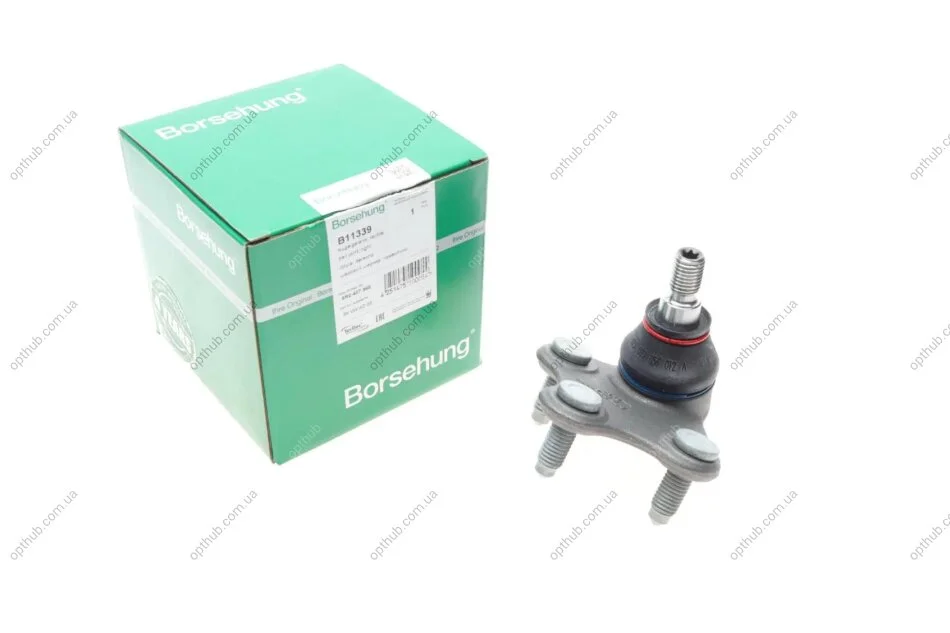 Опора шаровая (передняя/снизу)/R) VW Polo/Skoda Fabia 1.0-2.0 99- BORSEHUNG UA63 Borsehung B11339 (фото 1)