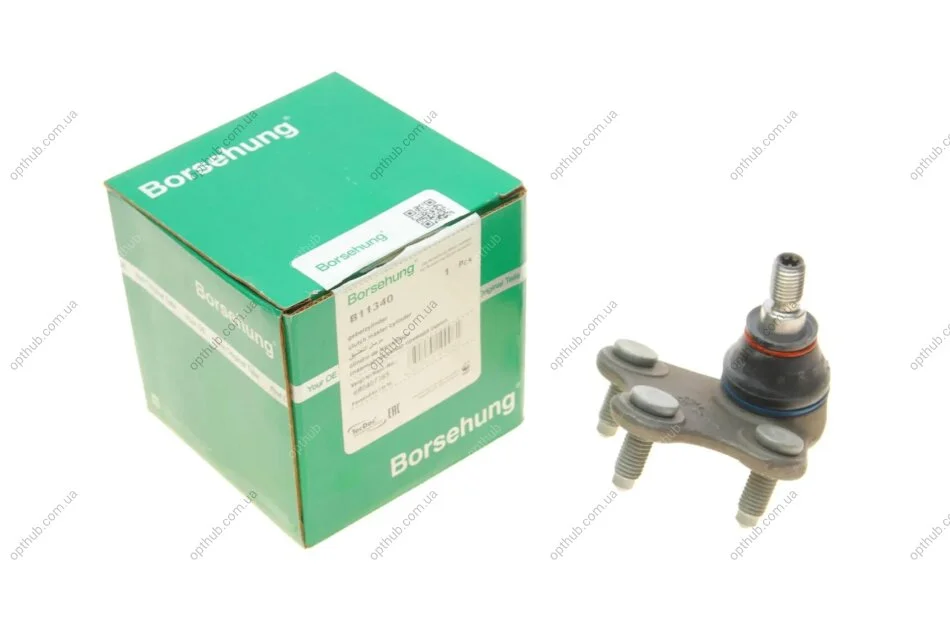 Опора кульова (передня/знизу/L) VW Polo/Skoda Fabia 1.0-2.0 99- BORSEHUNG UA63 Borsehung B11340 (фото 1)