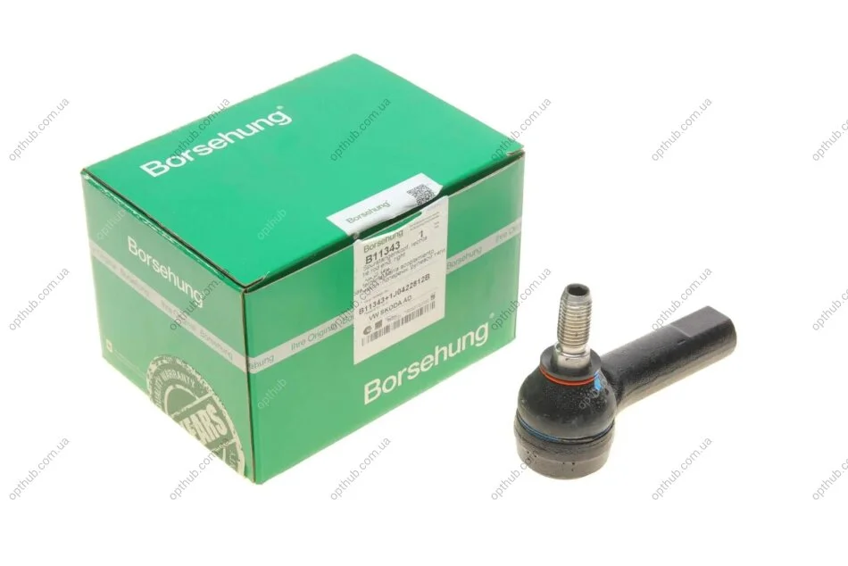 Накінечник тяги керма (R) Audi A3/Skoda Octavia/VW Golf IV 95-06 BORSEHUNG UA63 Borsehung B11343 (фото 1)