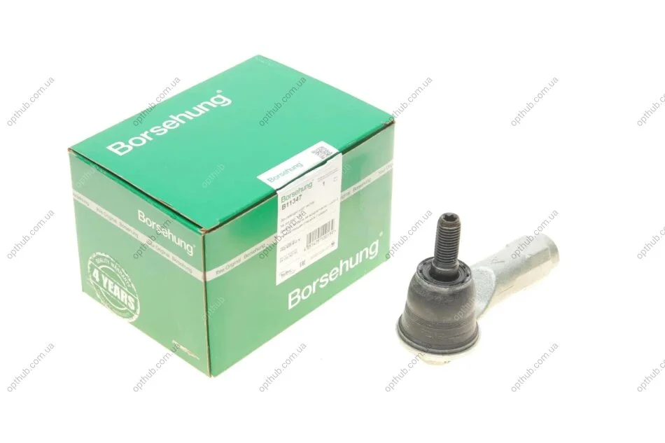 Накінечник тяги керма (R) Skoda Octavia II 04-13/SuperB/Yeti 09-17/VW Caddy III/Passat/Touran 04- UA63 Borsehung B11347 (фото 1)