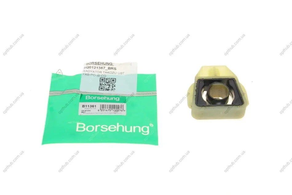 Кронштейн радиатора (верхний) Skoda Fabia 00-07/VW Fox/Polo 1.2/1.4/1.4TDI/1.9SDI 02-12 (opt-om) Borsehung B11361 (фото 1)