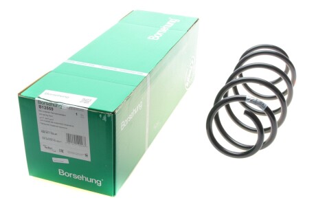 Пружина (передня) VW Polo 1.4/16V/FSI/Skoda Fabia 1.2/12V/TSI/1.4/1.6 06-14 (OE VAG) UA63 Borsehung B12559