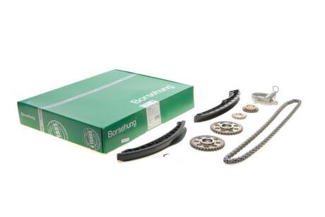 Комплект ланцюга ГРМ Seat Ibiza IV/Toledo IV 1.2 08-15/Skoda Fabia/Rapid 1.2 07-14 (130z) (OE VAG UA63 Borsehung B16296