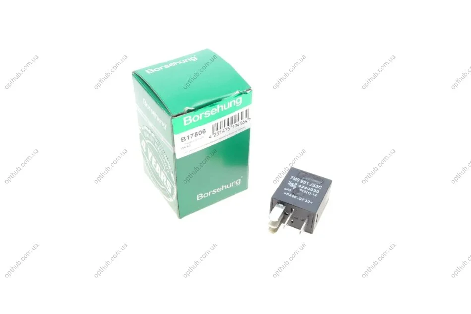 Реле поворотів VW Caddy III/IV/Crafter/T5/T6 03- BORSEHUNG UA63 Borsehung B17806 (фото 1)