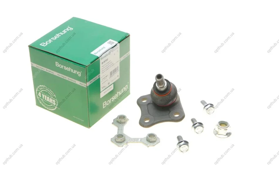 Опора кульова (передня/знизу/R) Audi A3/VW Golf IV 1.4-2.8 96-06 BORSEHUNG UA63 Borsehung B18700 (фото 1)