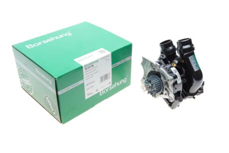 Помпа води Audi A3-A8/Skoda/Seat/VW 1.8-2.0FSI/TFSI 04- (з термостатом) (opt-om) Borsehung B18736