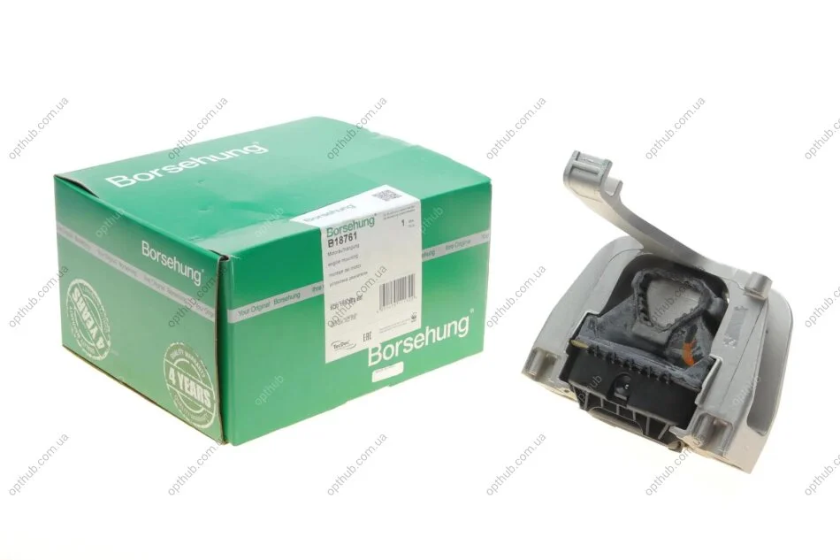 Подушка двигуна (R) VW Golf 1.2/1.4TSI/1.6 14-/Passat 1.4TSI 14- BORSEHUNG UA63 Borsehung B18761 (фото 1)