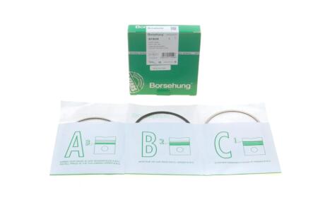 Кільця поршневі VW T5 2.0i 03-15 (82.51mm/STD) (1.2-1.5-2) (OE VAG) (opt-om) Borsehung B19039