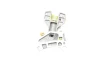 Натяжник ланцюга ГРМ Audi A3/A4/A6/TT/VW Golf V/Passat/Touran 2.0 TFSI/FSI 03- (OE VAG) BORSEHUNG UA63 Borsehung B1T015 (фото 4)