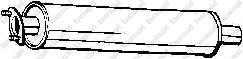 Глушник передній резонатор Ford Focus C-MAX 03- BOSAL 154711 (фото 1)