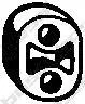 Елемент кріплення випускної системи NISSAN PRIMASTAR OPEL CAMPO, MONTEREY A, VIVARO A RENAULT TRAFIC II 1.9D-3.2 08.91- BOSAL 255-036 (фото 1)