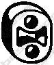 Елемент кріплення випускної системи NISSAN PRIMASTAR OPEL CAMPO, MONTEREY A, VIVARO A RENAULT TRAFIC II 1.9D-3.2 08.91- BOSAL 255-036