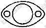 Прокладка випускної системи MERCEDES A (W168) VOLVO S40 I, V40 ALFA ROMEO 145, 146, 147, 156 DAEWOO KALOS FIAT BRAVA, BRAVO I, DOBLO, STILO FORD C-MAX, ESCORT CLASSIC 1.1-4.2D 03.79- BOSAL 256-008 (фото 1)
