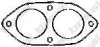 Прокладка випускної системи OPEL ASCONA B, ASCONA C, ASTRA F, CORSA A, CORSA A TR, KADETT D, KADETT E, KADETT E COMBO, MANTA B, VECTRA A 1.3/1.6D/1.7D 03.79-01.99 BOSAL 256-805 (фото 1)