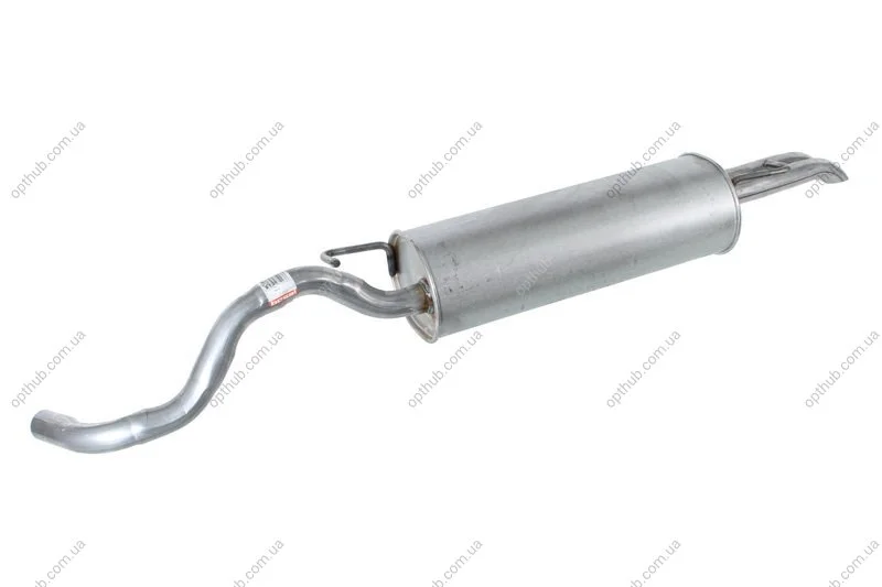 Глушник, алюм. сталь, задня частина VW GOLF IV 99-05 BOSAL 281227 (фото 1)