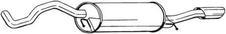 Глушитель, алюм. сталь, задняя часть AUDI A4 94-99 BOSAL 282175