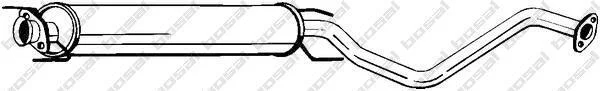 Глушник середня частина OPEL VECTRA B 00-02 (285-409) BOSAL 285409 (фото 1)