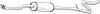 Глушник середня частина CITROEN C3 (02-11) (287-089) BOSAL 287089 (фото 1)