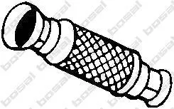 Вихлопна труба передн CITROEN C4, C4 GRAND PICASSO I, C4 I, C4 PICASSO I PEUGEOT 307, 308, 308 I 1.8-2.0ALK 11.04-12.14 BOSAL 700-023 (фото 1)