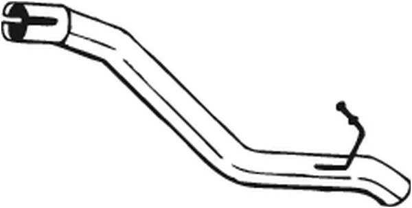 Труба вихлопна Volvo S40 04-12, V50 04-12 BOSAL 750235 (фото 1)