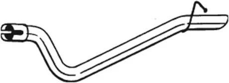 Труба вихлопна MB Vito - 639 03- BOSAL 750429