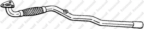 Труба вихлопна OPEL ASTRA G 00-03 (852-455) BOSAL 852455