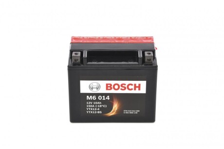 МОТОЦИКЛЕТНА АКУМУЛЯТОРНА БАТАРЕЯ BOSCH 0 092 M60 140 (фото 1)