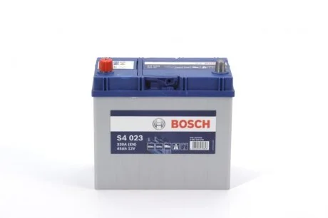Аккумулятор 45Ah-12v (S4023) (238x129x227),L,EN330(Азия) 0092S40230 BOSCH 0 092 S40 230