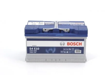 Акумулятор 75Ah-12v EFB (S4E10) (315x175x175),R,EN730 0092S4E100 BOSCH 0 092 S4E 100