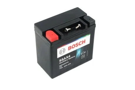 Акумулятор 13Ah-12v AGM AUXILIARY (S5AX4) (150x87x145),L,EN200 BOSCH 0092S5AX40