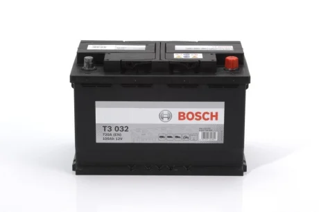 Акумулятор 100Ah-12v (T3032) (315x175x210),R,EN720 BOSCH 0092T30320