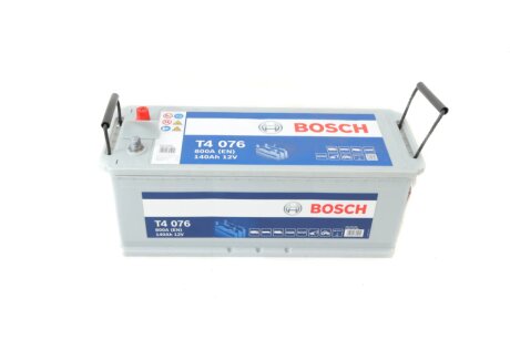 Акумулятор 140Ah-12v (T4076) (513x189x223),полярність зворотна (3),EN800 BOSCH 0 092 T40 760