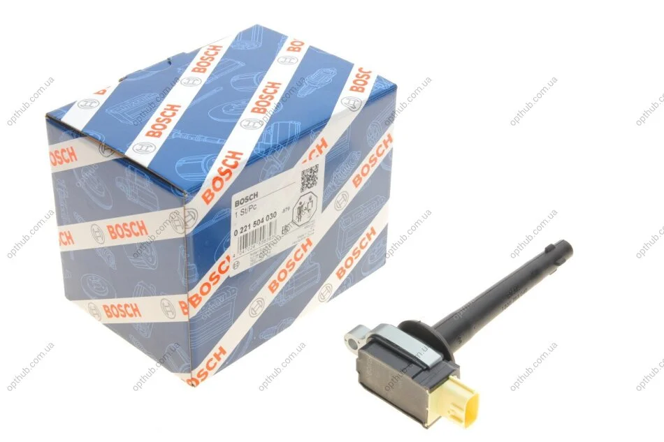 Котушка запалювання Renault Megane III/Scenic III/Laguna III 2.0 16V 07- UA63 BOSCH 0 221 504 030 (фото 1)