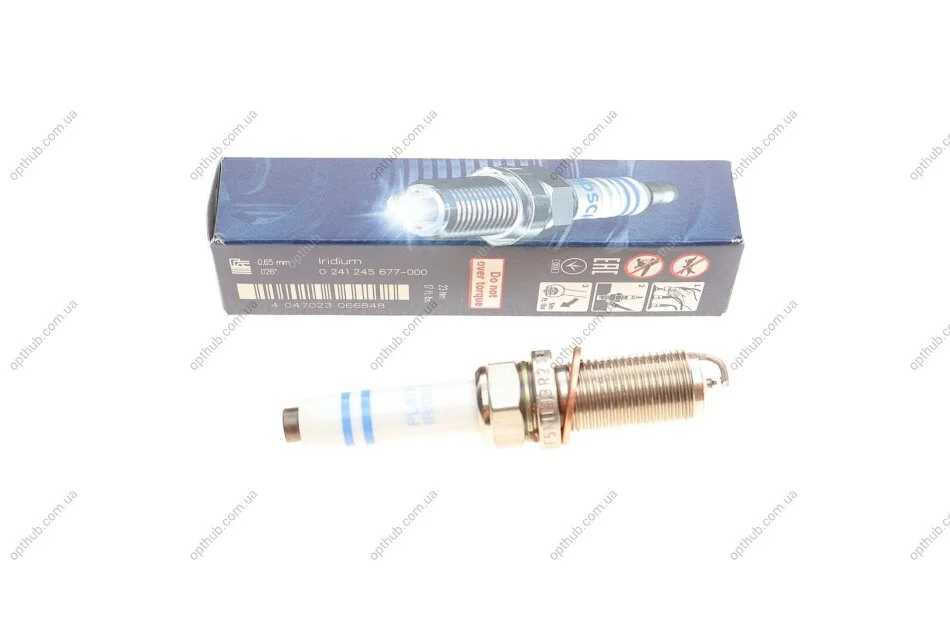 Свічка запалювання Audi A4/A6/VW Golf VII/Passat 2.0TSI 16- (opt-om) BOSCH 0 241 245 677 (фото 1)