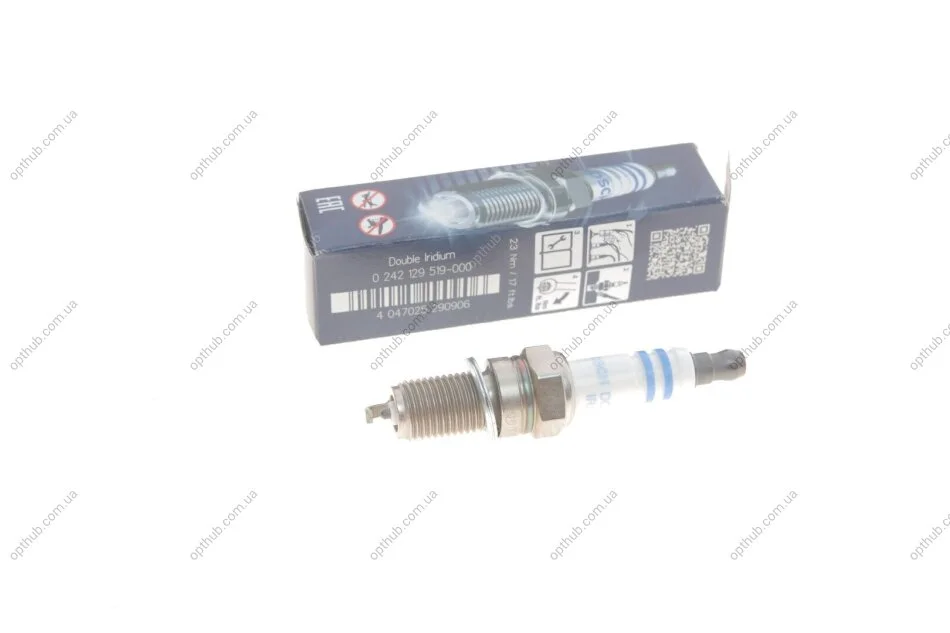 Свічка запалювання Opel Agila/Suzuki Swift IV 1.0-1.2 08- (opt-om) BOSCH 0 242 129 519 (фото 1)