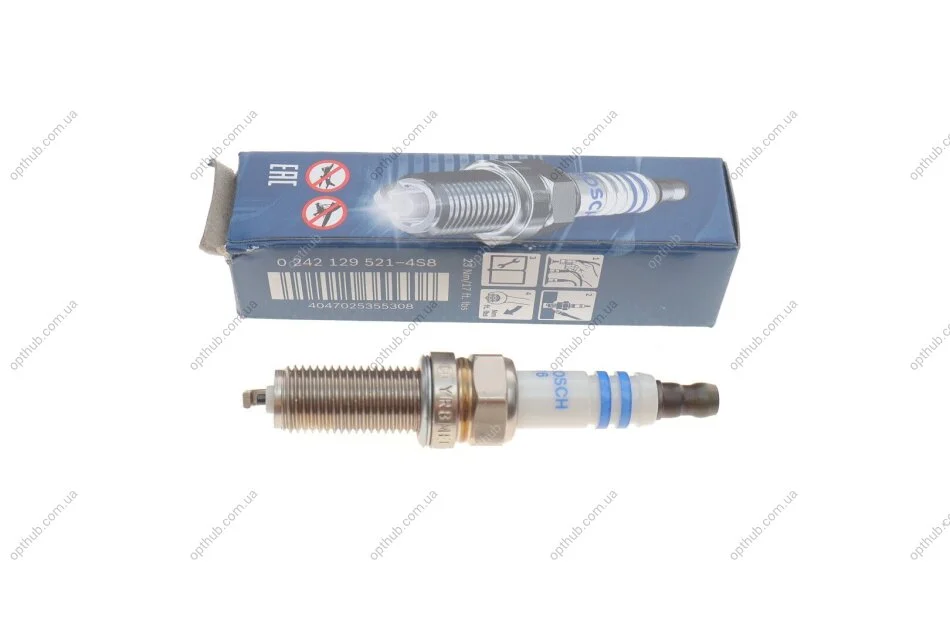 Свічка запалювання Hyundai Accent/i10 1.0/1.4 10- (opt-om) BOSCH 0 242 129 521 (фото 1)
