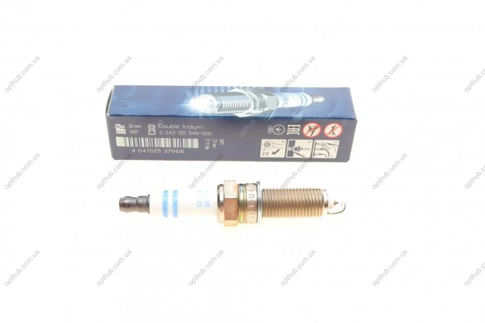 Свеча зажигания YR7SII33U IRIDIUM (KIA OPTIMA 2.0 12-) (пр-во) BOSCH 0 242 135 548 (фото 1)