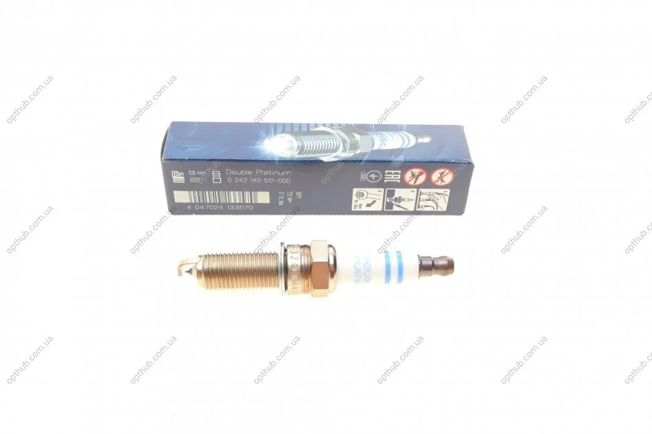 Свеча зажигания YR6NPP332 DOUBLE PLATINUM (MB) (пр-во) BOSCH 0 242 140 512 (фото 1)
