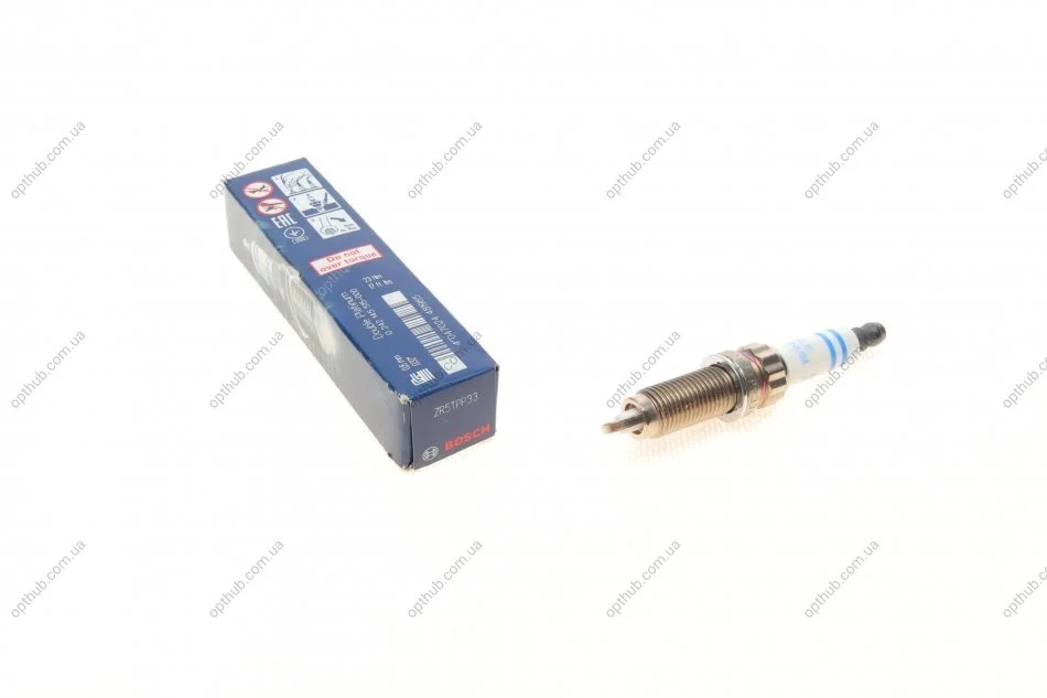 Свічка запалювання ZR5TPP33 DOUBLE PLATINUM (BMW) (вир-во) BOSCH 0 242 145 515 (фото 1)