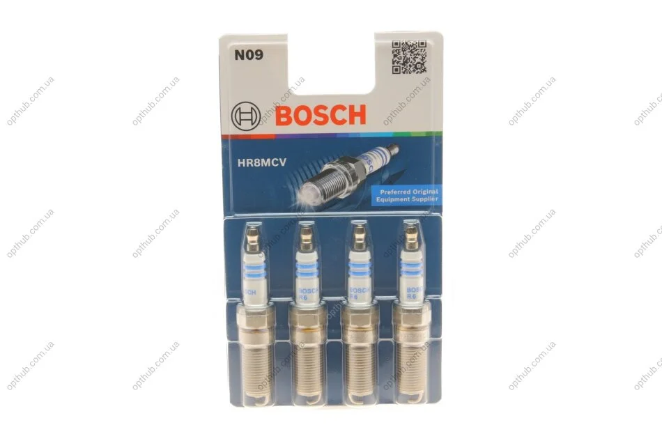 СВЕЧКА HR8MEV (1.19), 4ШТ. BOSCH 0 242 229 986 (фото 1)