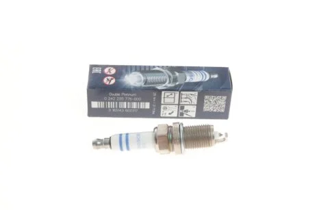 Свічка запалювання FR7KPP332 DOUBLE PLATINUM (BMW,AUDI) (вир-во) BOSCH 0 242 235 776