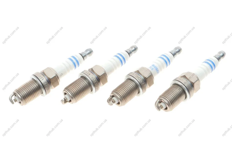 Свічка запалювання FR7DCXE NICKEL CHEVROLET AVEO, LACETTI, DAEWOO LANOS 4шт. (вир-во) C.I.U BOSCH 0242235913 (фото 1)