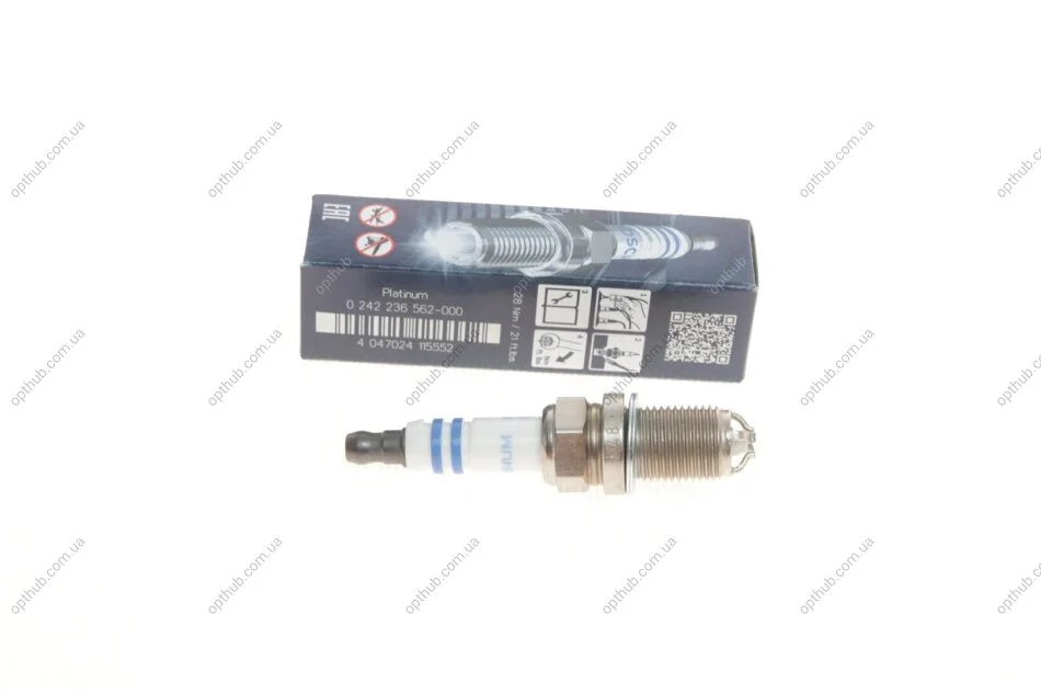 Свічка запалювання FGR7DQP+ PLATINUM (MINI,BMW) (вир-во) BOSCH 0 242 236 562 (фото 1)