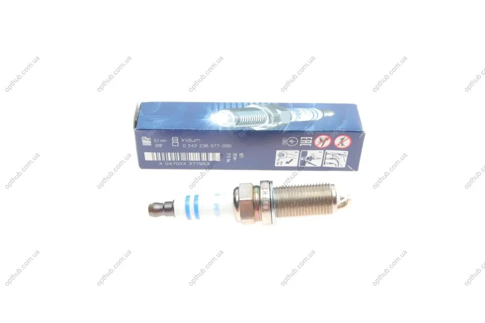 Свічка запалювання FR7NI IRIDIUM (OPEL, NISSAN) (вир-во) BOSCH 0 242 236 577 (фото 1)
