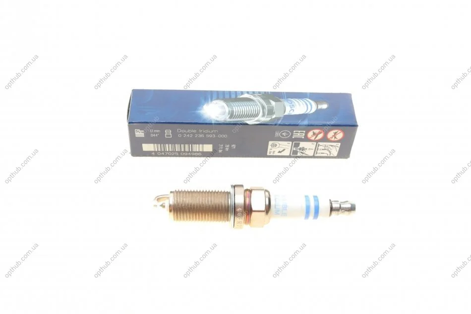 Свічка запалювання FR7NII33X IRIDIUM (SUZUKI,TOYOTA) (вир-во) BOSCH 0 242 236 593 (фото 1)
