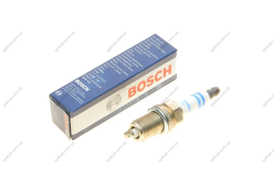 Свічка запалювання Chevrolet Aveo 1.4 03-13/Daewoo Lacetti 1.4/1.6 04- UA63 BOSCH 0 242 236 616 (фото 1)