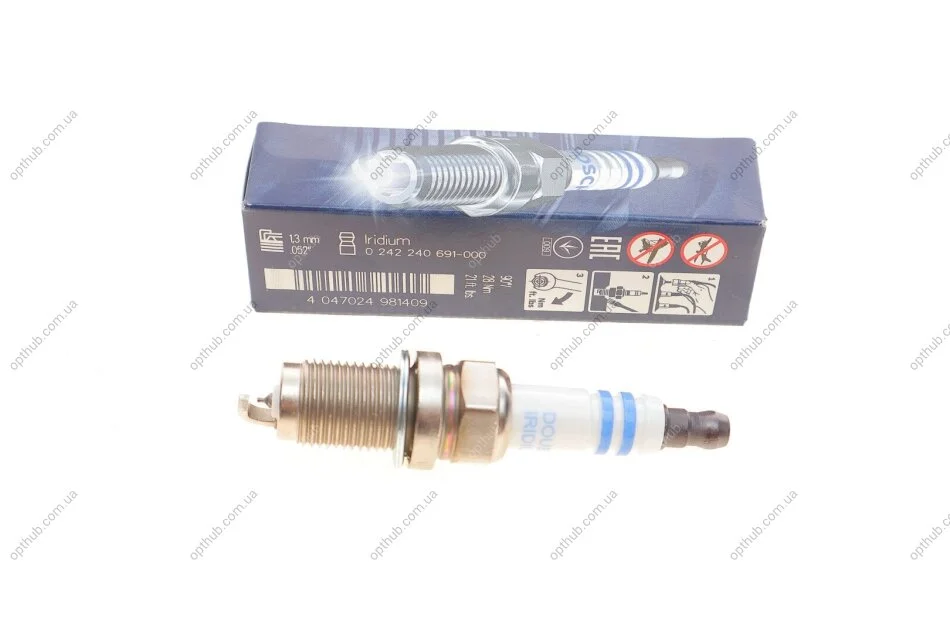 Свічка запалювання Honda City/Civic/CR-Z/Jazz 1.4-2.01- (opt-om) BOSCH 0 242 240 691 (фото 1)